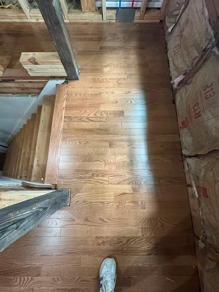 Floor tile installation